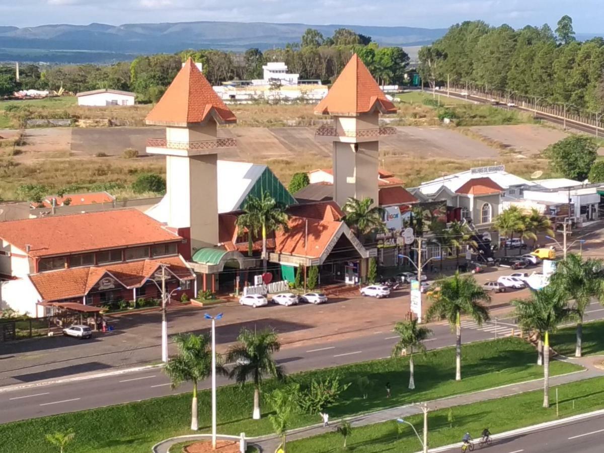 Piazza Acqua Park Diroma - Cozinha Completa Appartement Caldas Novas Buitenkant foto